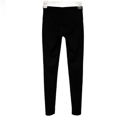 Victorias Secret Sport Knockout Leggings Womens XS Black Gold Glitter Shoutout - Picture 2 of 5