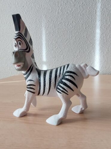 Mcdonalds Happy Meal Toy 2008 Madagascar Marty Zebra #31879 Black & White - Picture 1 of 4