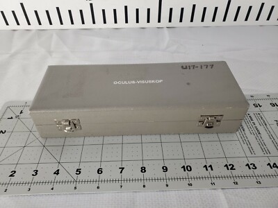 Vintage Optomeric Instrument Ophthalmoscope Oculus Visuskop