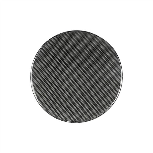 Real Carbon Fiber Fuel Filler Tank Cover Gas Tank Trim For Ford Mustang 2024-25 - Picture 6 of 11