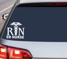 EMS EMT MEDIC DOCTOR EMERGENCY ROOM ER NURSE STAR OF LIFE VINYL DECAL STICKER