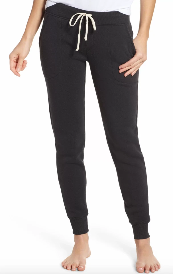 Calça de Moletom Feminina Alternative L25324 Lã Preta Tamanho Pequeno - Imagem 3 de 3