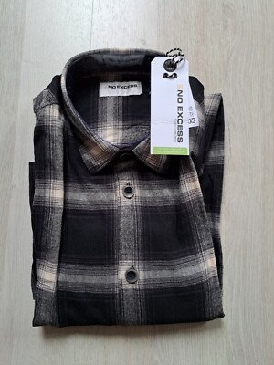 NO EXCESS Herren Hemd, Größe L, UVP 59,99 Euro, Restposten