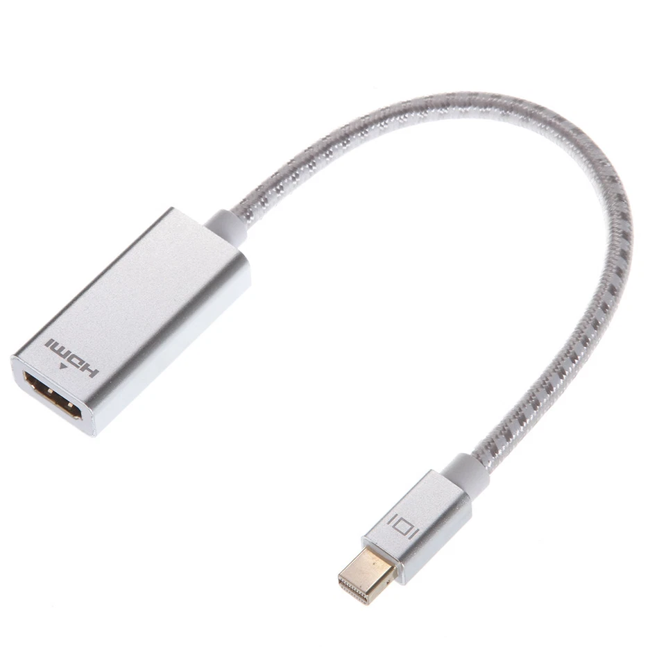 24cm Mini DP Display Port To HDMI Female Adapter Cable Code OD5.5mm For laptop - Image 4 of 4