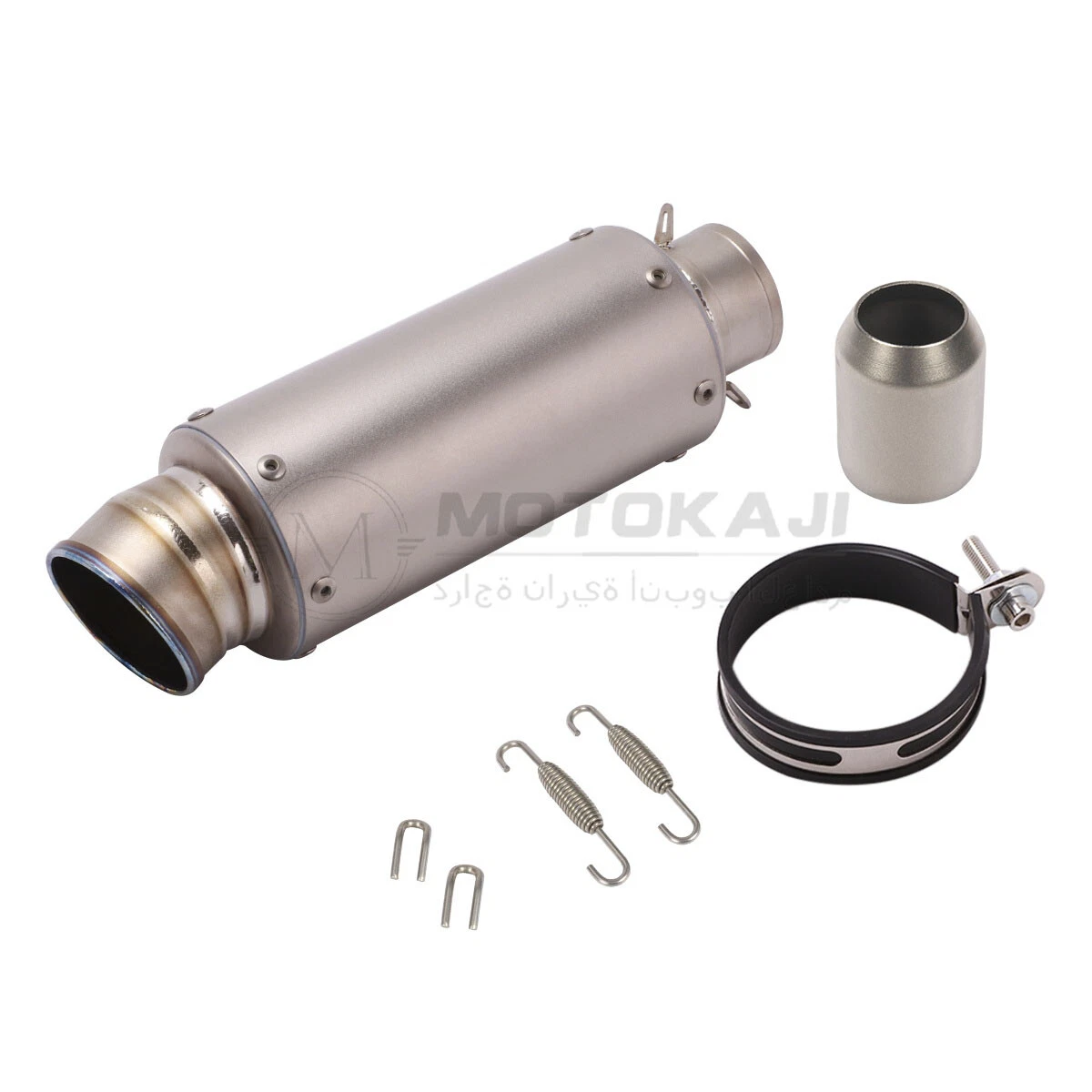 Titanium motorcycle deals exhaust