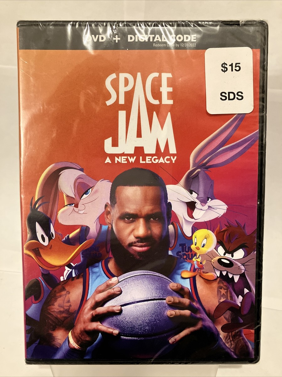 Space Jam: A New Legacy DVD And Digital Code LeBron James