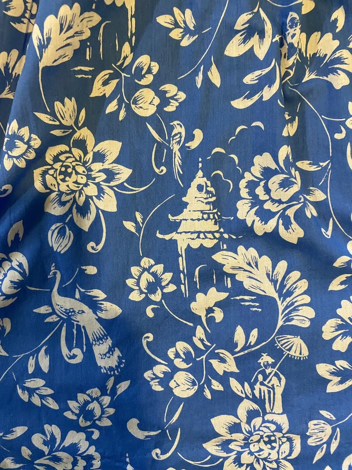 $60 Tea Collection 3 3T 4 4T Vietnam Dress Metiseko Pagoda Garden Blue Easter - Image 4 of 4