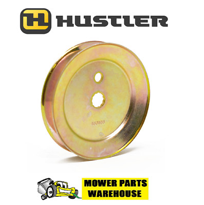 Genuine Hustler 603988 OEM Pulley Raptor Blade Spindle Drive Pulley 42'' 52'' Deck