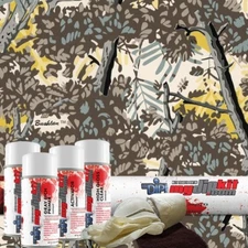 MYDIPKIT Hydro Dipping Water Transfer Print KIT RC-350 Bushlan Gray Camo