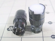 EAO 61 Series, Illuminated White Lens Push Button Switch Actuator # 61-1310.0