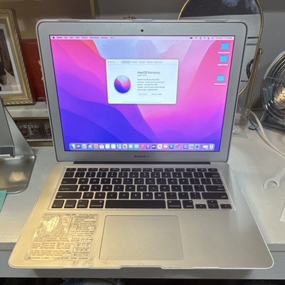 Apple MacBook Air 13'' Intel Core i5 8GB 128GB SSD Silver macOS Monterey 2015