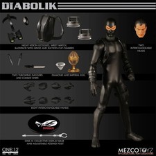 Product Image: Mezco Toyz Diabolik Darkness Warrior one:12 Action Figure Model New