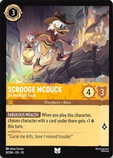 Scrooge McDuck On the Right Track 8/204 Whispers in the Well Lorcana 001963