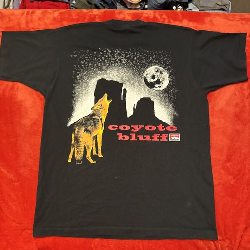 Vintage 90s Marlboro Adventure Team Coyote Bluff T-Shirt USA Men’s XL 1455 - Picture 7 of 11