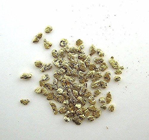 Alaskan Yukon Gold Rush Nuggets 50 Mesh 1/2 Gram of Super -S