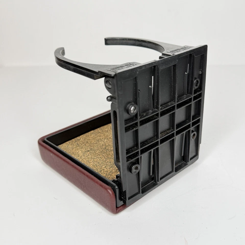 Portavasos panel puerta mercedes-benz w123 w124 w126 w201 años 80 90 rojo OEM Foto 3 de 4