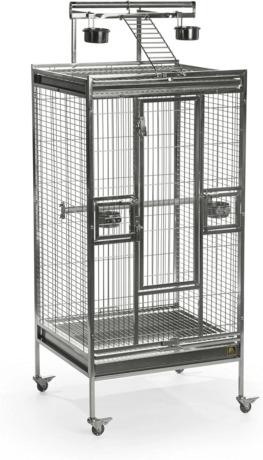 Prevue Pet Products Stainless Steel Playtop Bird Cage - Ideal for Cockatiels
Opens in a new window o