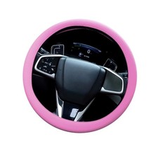 Silicone Car Steering Wheel Cover, Anti-Slip Wear-Resistant Universal Fit f...