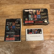 Thumbnail of ebay&reg; auction 358414303896 | The Chaos Engine SNES Super Nintendo PAL UK Komplett Kosmetischer Zustand Probleme