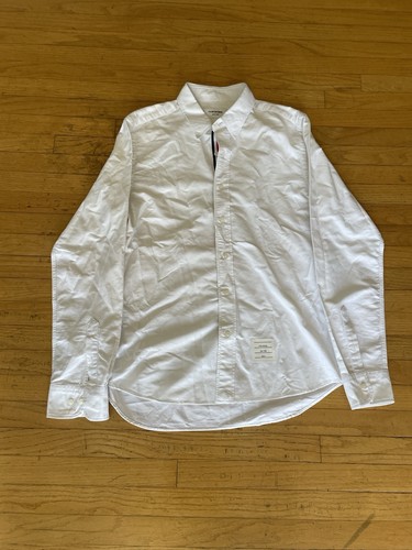 Thom Browne White Dress Shirt Size Men’s XL