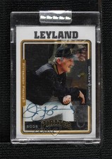 2005 Topps Retired Signature Edition Auto Jim Leyland #TA-JL Auto HOF 0n8