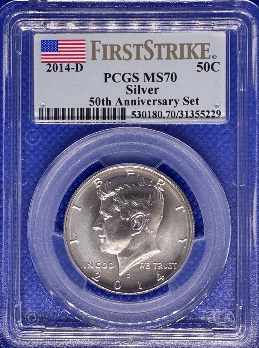 MS 70 Graded Kennedy US Half Dollars 1964-Now for sale | eBay
