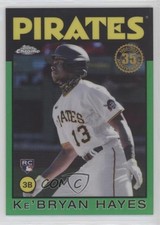 2021 Chrome 1986 Topps Baseball Green Refractor 4/99 Ke'Bryan Hayes #86BC-16 2o7