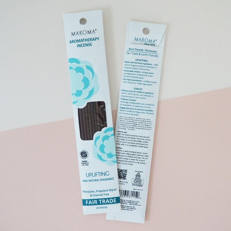 Благовония Maroma для ароматерапии, поднимающие настроение, 10 шт.