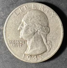 1941-S Silver Washington Quarter (Circulated) - (#2053) Very Fine Condition