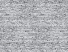 HO Scale Stone Model Train Scenery Sheets  Fi...