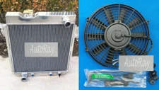 3ROW Radiator + Fan for Ford Mustang/Falcon/Ranchero/Mercury Comet/V8 conversion