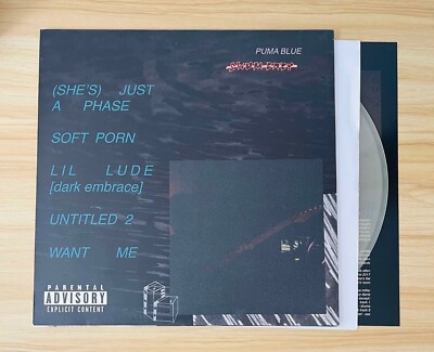 Puma Blue SWUM BABY 新品未使用レコード Puma Blue / Swum Baby 2018 UK Clear Vinyl EP Just a Phase 12in