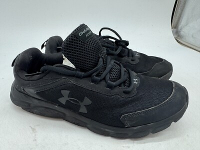 Under Armour Charged Assert 9 Running Sneakers Men's Black Lace-Up Low Top - 10