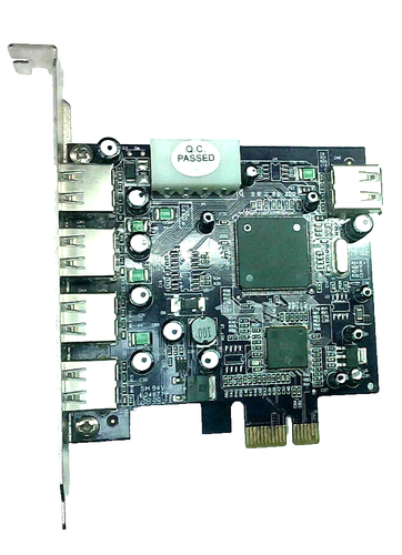 Allegro Typ A USB 2.0 PCIe 5-Port PCIe Karte Mac Pro PI4101-10P3B