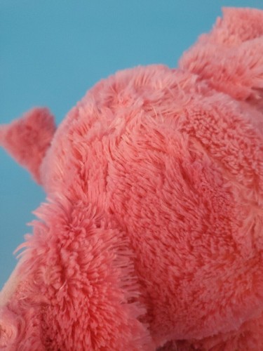 Pink Plush Elephant Fannie W/ Hearts On Ears Russ Bernie Appx 13" Stuffed Animal - Picture 11 of 12