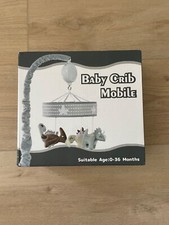 FEISIKE Crib Mobile,3 Modes Musical Crib Toy,12 Lullabies,Volume Contro