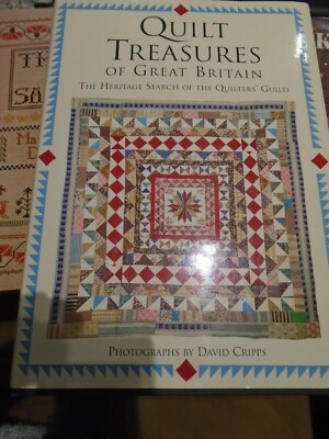 PAIR BOOKS Quilt Treasures of Great Britain: Quilters' Guild + samplers +   B20 
