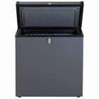 Smad Lpg Gas Freezer 2.4 Cu.Ft Camping Fridge Freezer /12V/110V  -13 ℃-0 ℃ Black