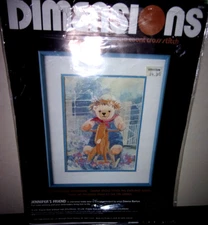 New Dimensions No Count Cross Stitch Kit Jennifer's Friend