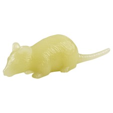 Duvo+ Hundespielzeug Fledermaus/Ratte TPR Glow in Dark, 10x7cm, Kauspielzeug