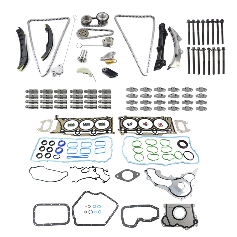 Kit de juntas de distribución de reconstrucción de motor para Chrysler Dodge Jeep Ram 3.6 11-15 Foto 3 de 4