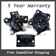 K4362 For 2021-2023 GMC Yukon 5.3L RWD AUTO Engine & Transmission Mount Kit 3pc