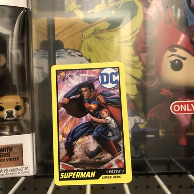 ROUND 1 ARCADE DC Cards Coin Pusher Game Round1 Hero & Villan Super Man