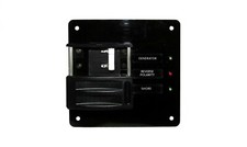 BLUE SEA 80 AMP AC Main Selector Switch Panel Black - Made in USA