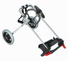 USED BEST FRIEND MOBILITY DOG WHEELCHAIR MEDIUM ALUMINUM LIGHTWEIGHT CART (M) — photo 1