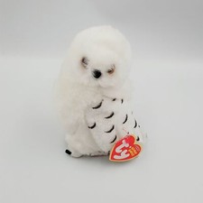 Ty BEANIE BABIES - knOWLedge the Snowy White Owl (6 Inch/15cm) Borders Exclusive