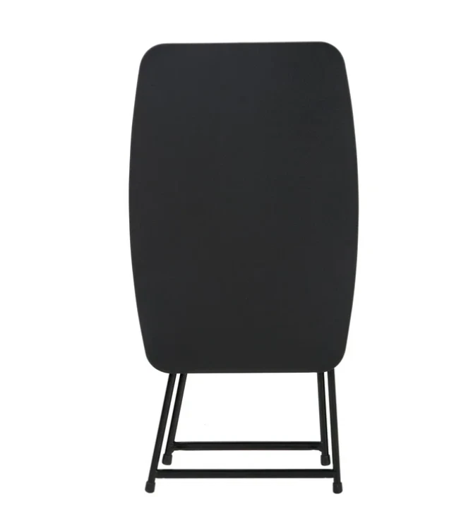 Mesa Plegable Personal Mainstays 26" Altura Ajustable, Negra Foto 4 de 4
