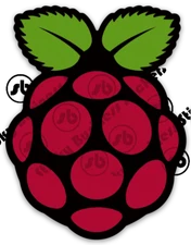 Raspberry Pi Logo 3 inch Vinyl Sticker Computer IOT Coding Python bottle laptop 