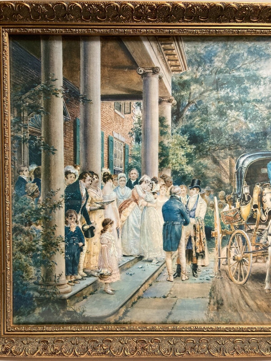 Edward Lamson Henry Vintage Framed Print 