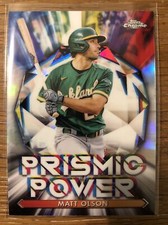 2021 Topps Chrome Prismic Power Matt Olson